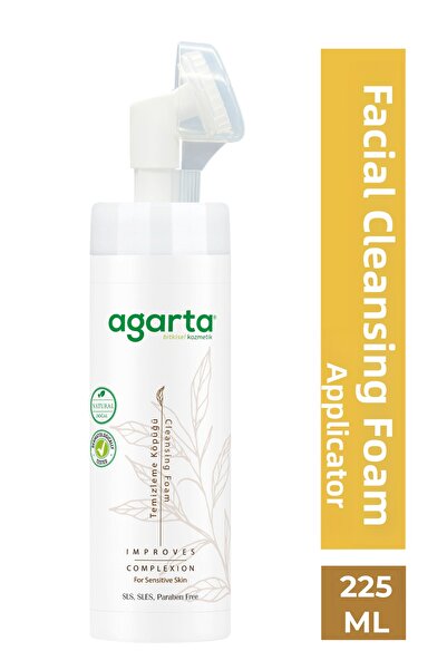 Agarta رغوة طبيعية لتنظيف الوجه 225 مل
