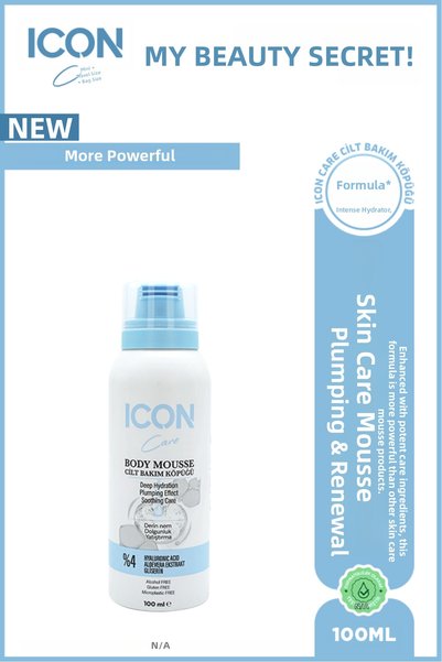 ICON Care Hyaluronic Acid Skin Care Foam 200 Ml+100 ml