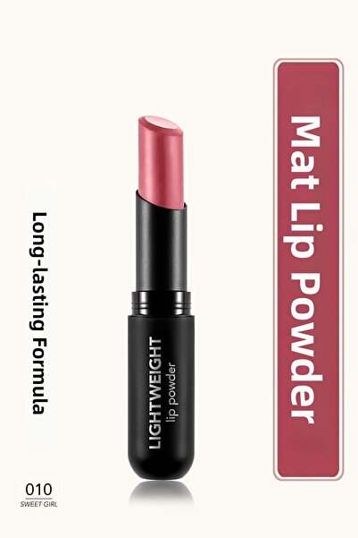 Flormar Ultra Light Matte Lipstick (LAVY PINK) - Lightweight Lip Powder - 010...