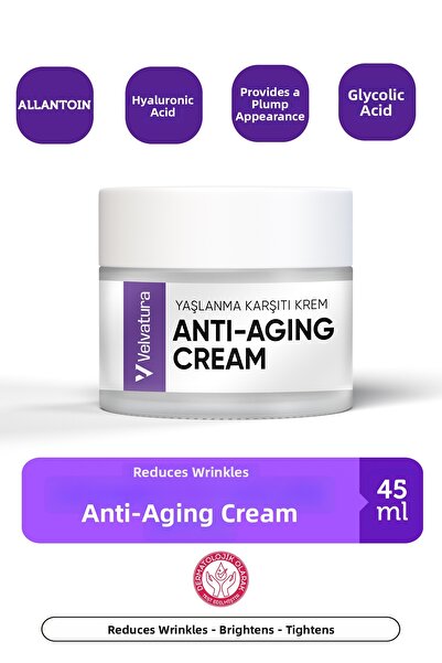 Velvatura كريم مضاد للشيخوخة كريم إصلاح مغذي مضاد للشيخوخة يساعد على مكافحة ا...