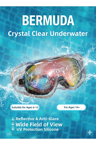 VARDEM OYUNCAK Professional Anti-Fog Mirrored Adult Swimming Goggles