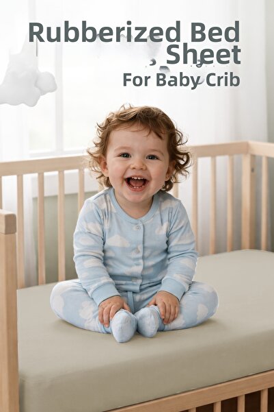 Erko Dört Mevsim 100% Cotton Combed Elastic Baby Sheet |   Breathable Structu...