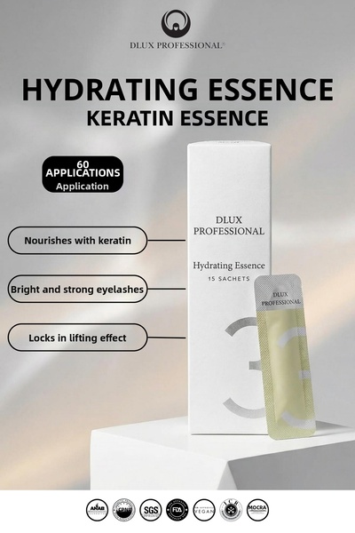 DLUX PROFESSIONAL لوشن Dlux Pro لشد البشرة رقم 3 - لوشن بخلاصة الكيراتين 15 قطعة