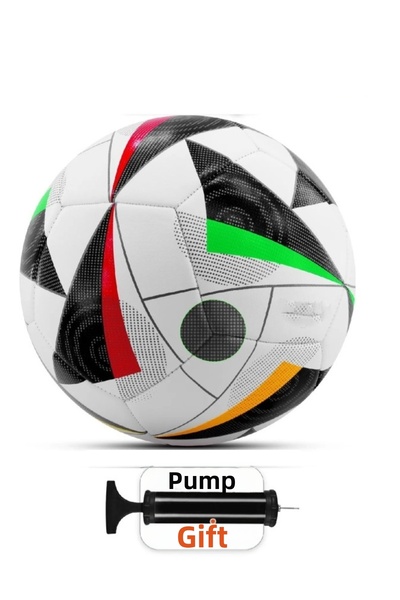 Kapris Euro2024 Design Football Ball 4-Layered No:5 480 Gr + Pump Gift X516
