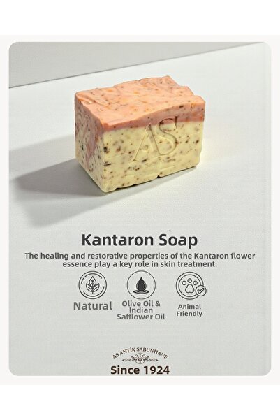 AS ANTİK SABUNHANE 1924 صابون نبتة سانت جون الطبيعي - Antiksabunhane فضي إضافي