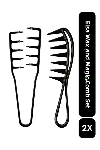 ELSA Professional Wax Comb and Miraculous Comb Set
