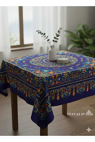 Milenam Authentic Tablecloth Cotton Table Cloth (Square)