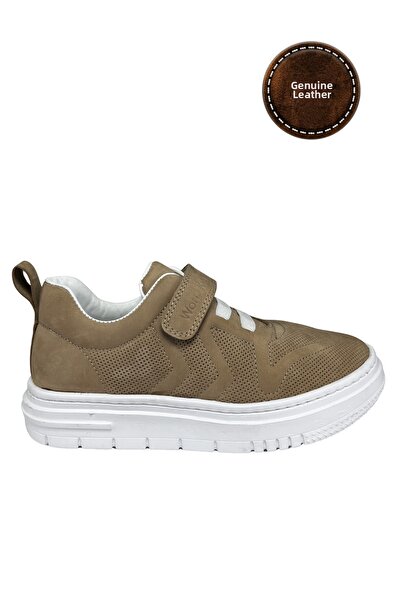 WORLD KİDS Children's Sports Shoes Genuine Leather Orthopedic Stylish Comfort...