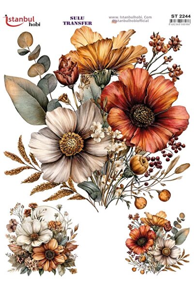 İstanbul Hobi Water Transfer Paper 25X35Cm St-2244