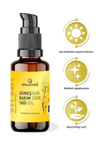 Saldives Sun Care Oil 50 ml – Lightly Formulated, Suitable for Daily Use Skin...