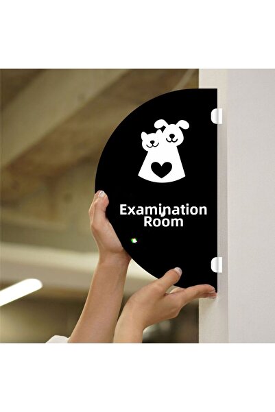 zafrakreklam Inspection Room Double Sided - Side Mounted Directional Sign 18X...