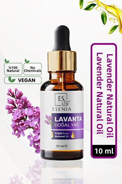 ES ESENIA زيت اللافندر 100% نقي وطبيعي زيت أساسي عشبي من اللافندر 10 مل