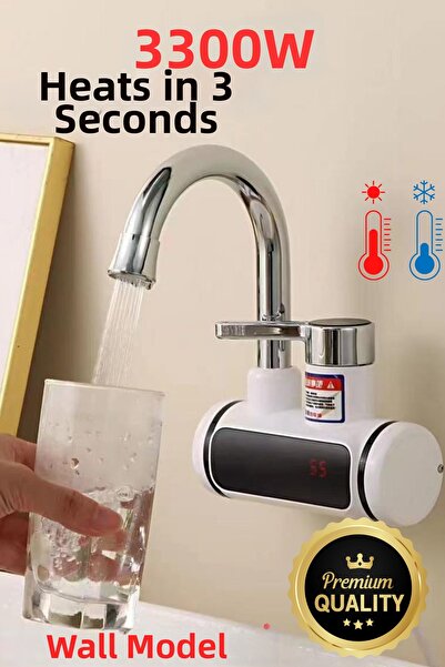 Wevolt Premium Series New Electric Instant Water Heater Thermal Water Heater ...