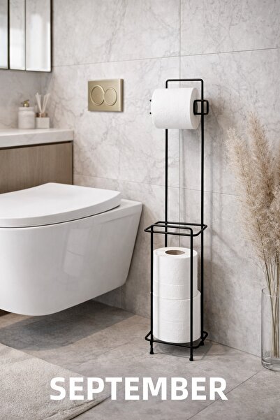 septembris حامل ورق التواليت المعدني العمودي من LINEA