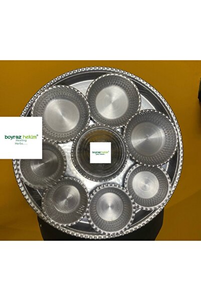 BOYRAZ HEKİM Aluminum Breakfast Set 8 Pieces