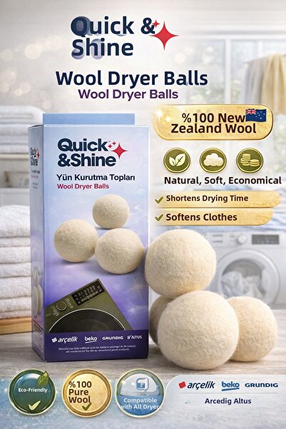 Quick&Shine Bile de uscare pentru uscătorul de rufe