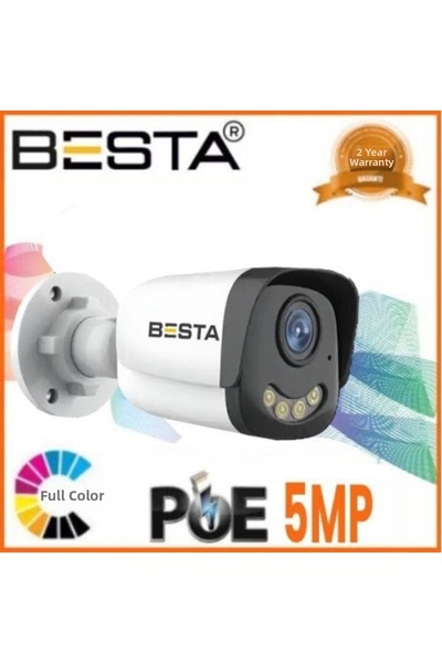 NW NessiWorld Ip Poe Bt-1241 5Mp Warm Led Security Camera