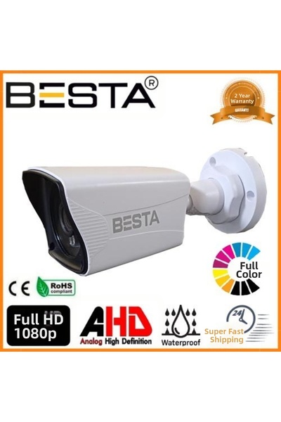 NW NessiWorld 2Mp Ahd Warm Led 1080P Security Camera Kd-9139