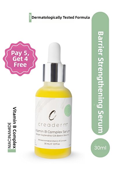 CREADERM مصل العناية بالبشرة لتقوية الحاجز (5% نياسيناميد وفيتامين ب المركب)