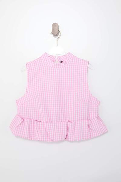 Trendyol Collection Рожева блузка з квітковим принтом TWOSS26BZ00315