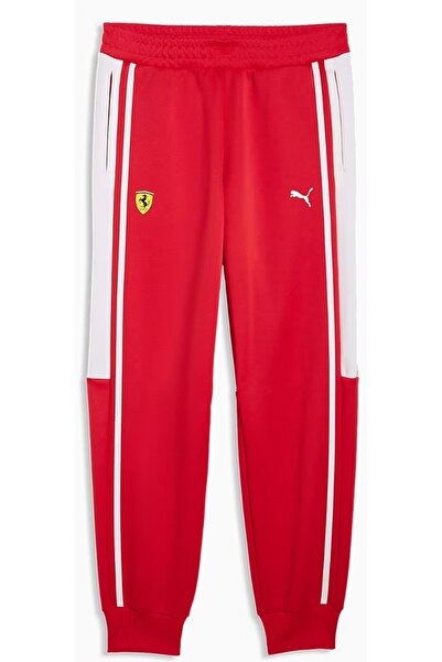 Puma Ferrari Mt7 Track Pants 635834 Men's Sweatpants Red