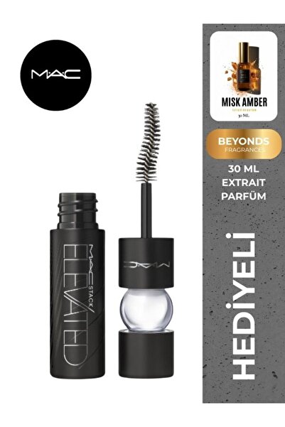 M.A.C Mini Boy Kaldırıcı Hacim Veren Siyah Maskara Yelpaze Etkili + Beyonds M...