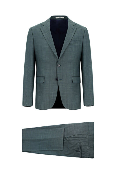 Kiğılı بدلة منقوشة كلاسيكية بقصة عادية