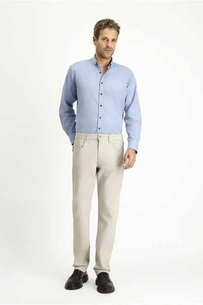 Kiğılı 7 Drop Slim Fit Вузький крій Лікра Канава / Чіно Штани