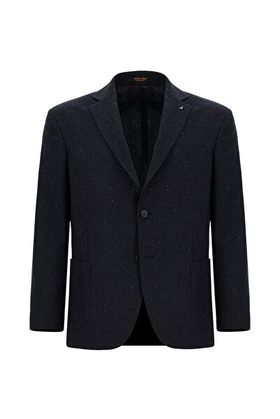 Abdullah Kiğılı 4 Drop Relaxed Fit Rahat Kesim Jachetă sport din lână