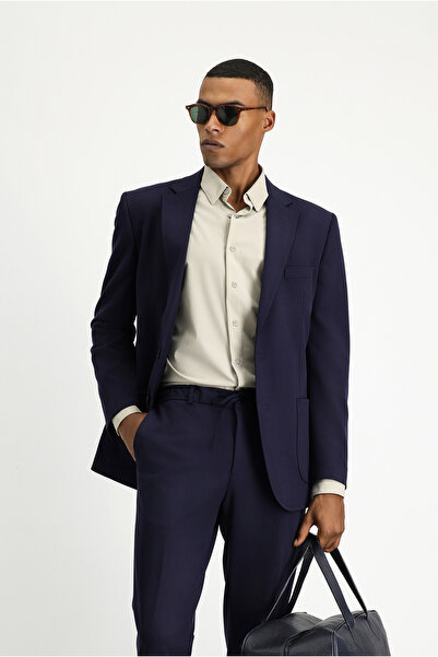 Kiğılı 7 Drop Slim Fit Tapered Cut Elasticated Waist Corded Suit