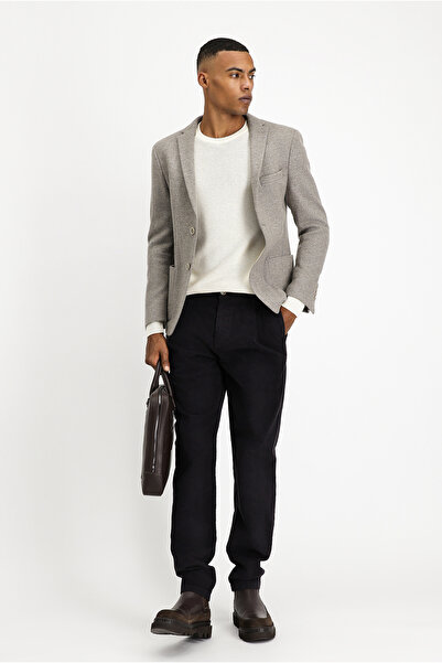 Kiğılı Jachetă clasică din lână simplă