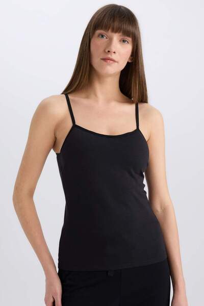 DeFacto Fall in Love Rope Strap Padded Cotton Undershirt N6090AZ24SP