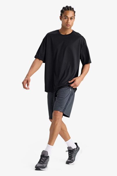 DeFacto DeFactoFit Standart Fit Sporcu Kısa Paça Şort D6449AX25SP