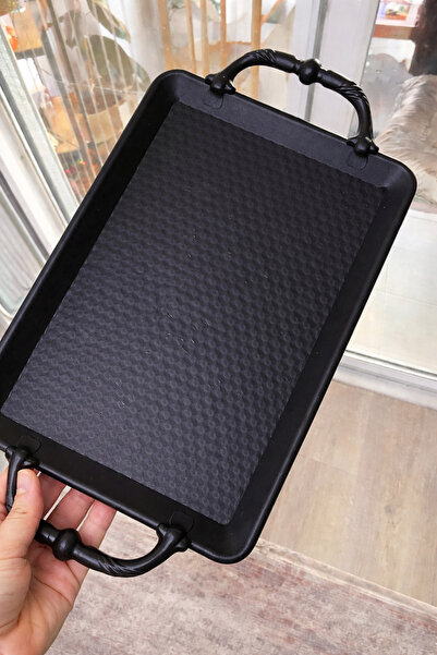 VENON Güven صينية ثريا Alara 290x185 بمقبض أسود 0052821