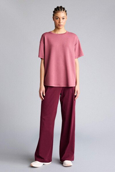 DeFacto Wide Leg Cepli Geniş Paça Beli Lastikli Uzun Sporcu Pantolon G7082AX25WN