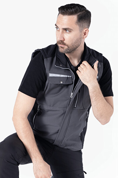 Genel Markalar Softshell İş Güvenliği Yeleği
