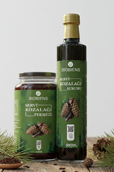 Biobiens Servi Kozalağı Pekmez ve Şurup Seti