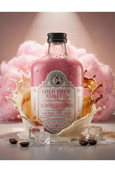 hasan efendi Pamuk Şeker Aromalı Soğuk Demleme Kahve - Iced Cotton Candy Cold...