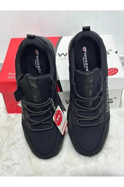 Wickers WİCKERS_M_SPOR_CİLT_2300 BLACK_FUME_NUBUK DAILY SPORTS SHOES