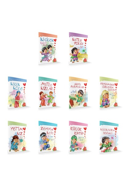 Damla Yayınevi PEYGAMBERİMİZİN KÜÇÜK SAHABELERİ (10 KİTAP)