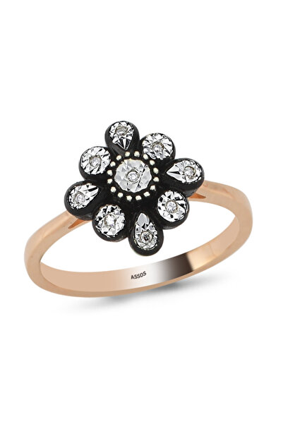 Assos Pırlanta 0.04 Karat Elmas Fantezi Yüzük