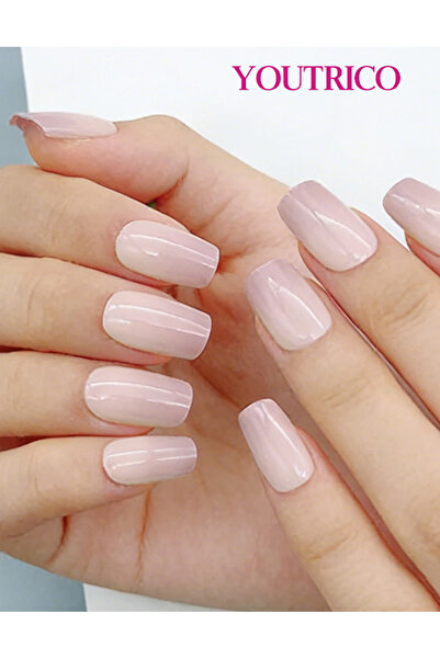 Youtrico 16 Fingers Glitter Nail Polish Stickers Self-Adhesive DIY