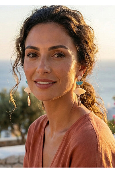 Duke Nickle أقراط ملونة Rdpk5115