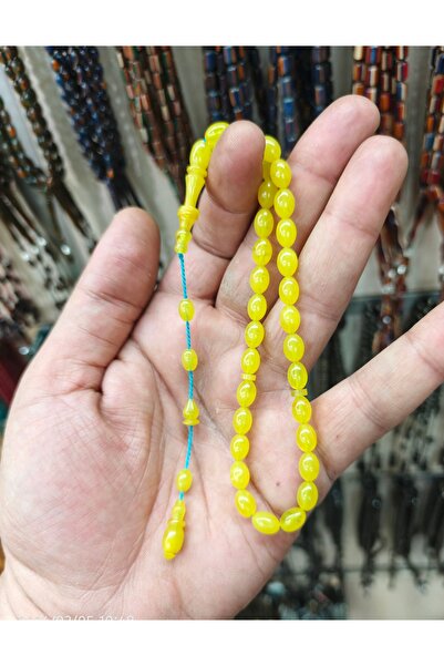 İnan Tesbih Ringed Model Master Craftsmanship Cut Amber Prayer Beads