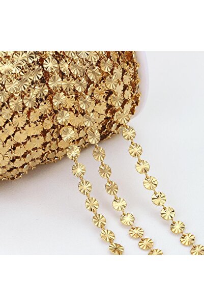 Choice5 5mm-1meter Gold Color 1 Meter Stainless Steel Round Embossing Small D...