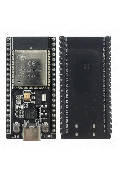 Choice3 لوحة تطوير ESP32 من النوع C ذات 38 طرفًا، وحدة واي فاي 2.4 جيجا هرتز،...