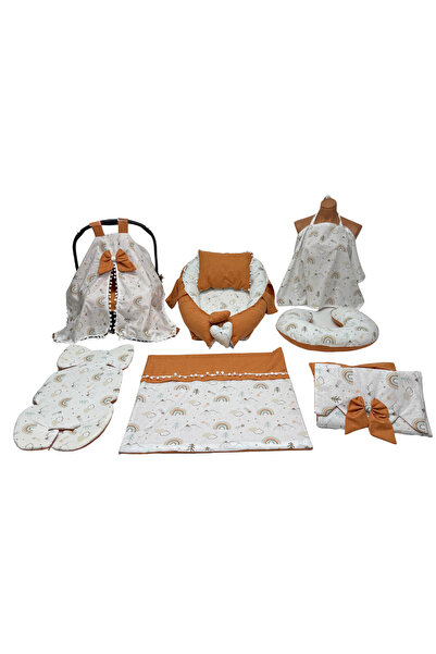 Happy Baby Dikiş Atölyesi 10’lu Babynest Puset Örtüsü Alt Açma Emzirme Yastığ...