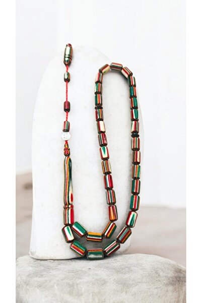 İnan Tesbih كبسولات خشب الكافور المقطوعة يدويًا بحرفية عالية - تسبيح