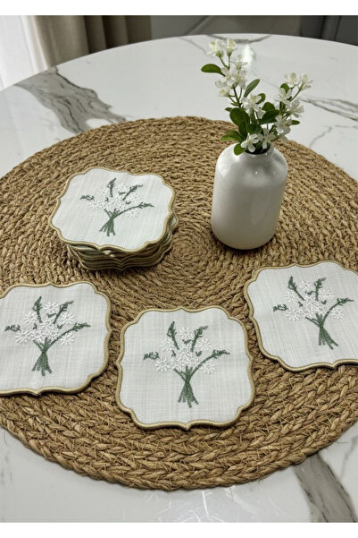 FORSACE 6 Adet Sunumluk Peçete,Kokteyl Peçete,Kahve Yanı Sunum Peçetesi,Sunum...