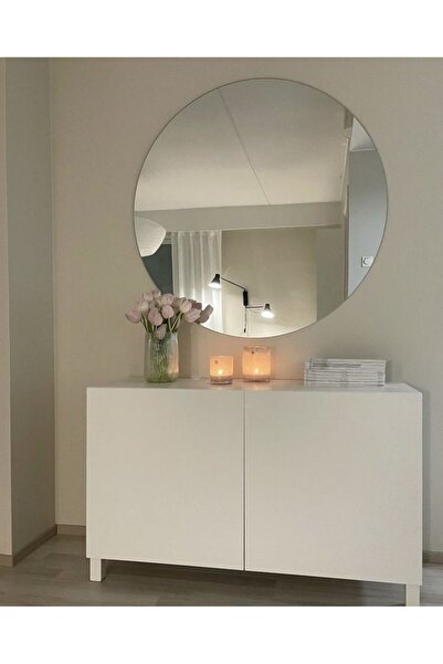 Ersan Dizayn 80 Cm Çerçevesiz Yuvarlak Ayna